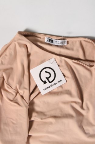 Damen Shirt Zara, Größe L, Farbe Beige, Preis € 3,49