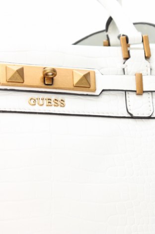 Γυναικεία τσάντα Guess, Χρώμα Λευκό, Τιμή 123,49 €