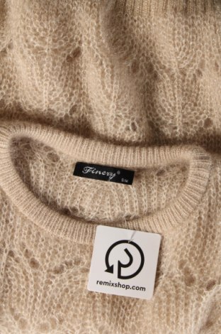 Damenpullover Finery, Größe M, Farbe Beige, Preis 8,99 €