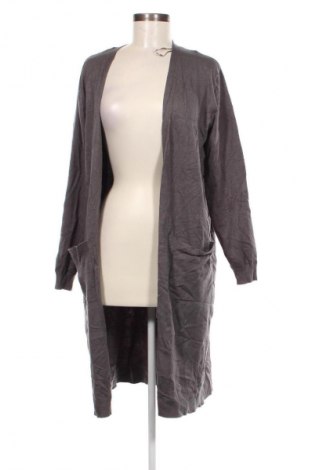 Damen Strickjacke Laura Torelli, Größe L, Farbe Grau, Preis € 5,99