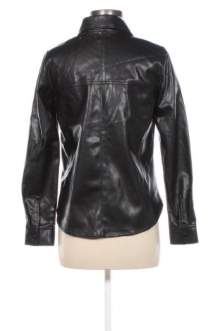 Damen Lederhemd H&M, Größe S, Farbe Schwarz, Preis € 8,49