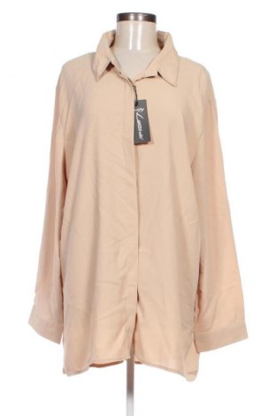 Damenbluse, Größe XXL, Farbe Beige, Preis € 6,79