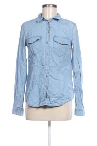 Damenbluse Bershka, Größe S, Farbe Blau, Preis 7,49 €