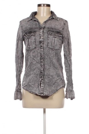 Damenbluse Denim&Co., Größe M, Farbe Grau, Preis € 4,99