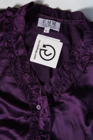 Damenbluse EMM Copenhagen, Größe L, Farbe Lila, Preis € 11,99