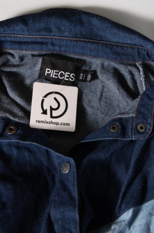 Damenbluse Pieces, Größe S, Farbe Blau, Preis 13,99 €