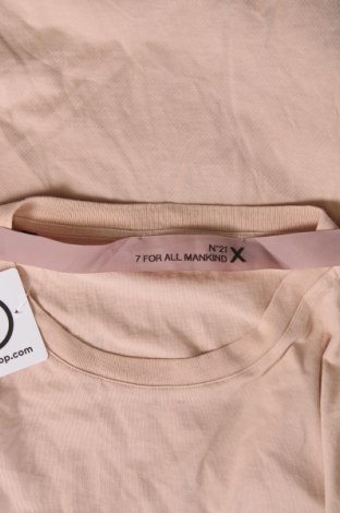 Dámské tričko 7 For All Mankind, Velikost XS, Barva Béžová, Cena  2 333,00 Kč