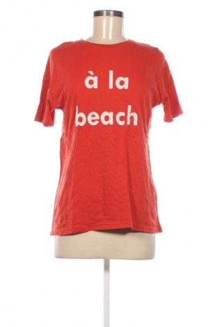 Damen T-Shirt Bershka, Größe S, Farbe Rot, Preis € 8,00