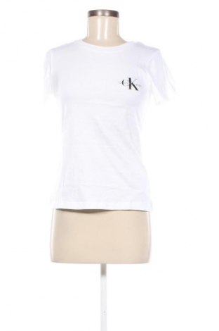 Damen T-Shirt Calvin Klein, Größe XS, Farbe Weiß, Preis € 27,99