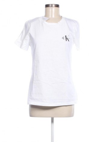 Damski T-shirt Calvin Klein Jeans, Rozmiar L, Kolor Biały, Cena 141,99 zł