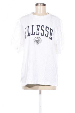 Γυναικείο t-shirt Ellesse, Μέγεθος L, Χρώμα Λευκό, Τιμή 18,79 €