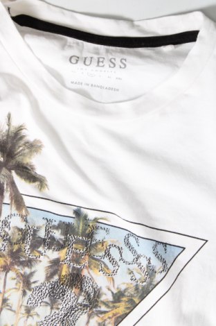 Γυναικείο t-shirt Guess, Μέγεθος M, Χρώμα Λευκό, Τιμή 25,99 €