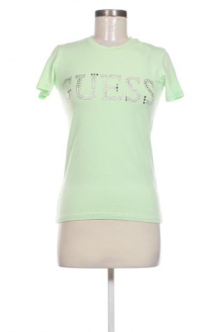 Damski T-shirt Guess, Rozmiar S, Kolor Zielony, Cena 73,56 zł