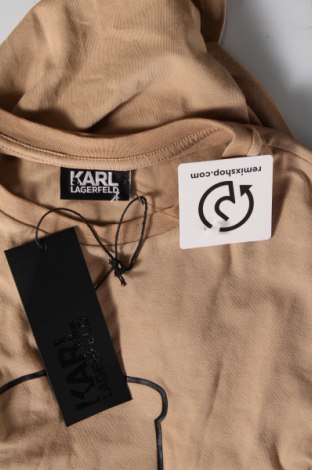 Γυναικείο t-shirt Karl Lagerfeld, Μέγεθος M, Χρώμα  Μπέζ, Τιμή 48,84 €