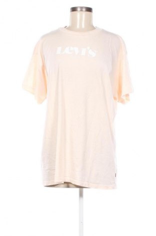 Γυναικείο t-shirt Levi's, Μέγεθος S, Χρώμα Εκρού, Τιμή 14,99 €