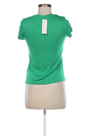 Γυναικείο t-shirt Lindex, Μέγεθος XS, Χρώμα Πράσινο, Τιμή 5,49 €