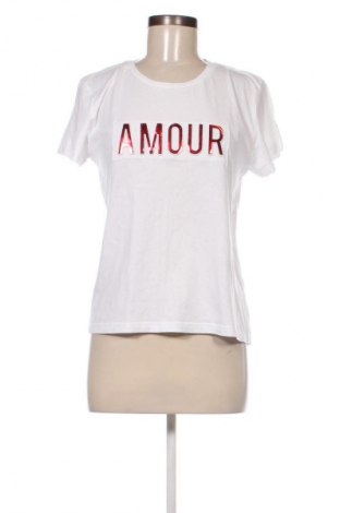 Damen T-Shirt Mango, Größe M, Farbe Weiß, Preis € 7,67