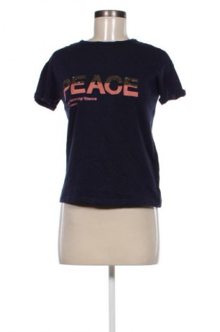 Γυναικείο t-shirt Oltre, Μέγεθος S, Χρώμα Μπλέ, Τιμή 11,99 €