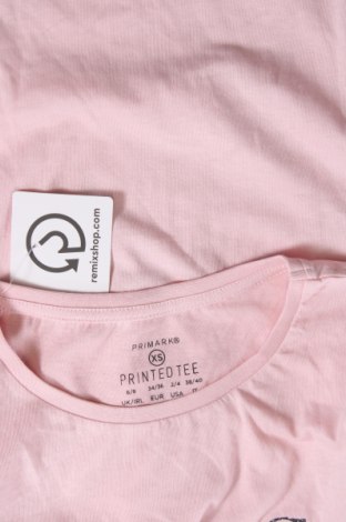 Damen T-Shirt Primark, Größe XS, Farbe Rosa, Preis € 3,99