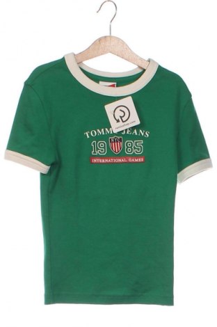 Dámske tričko Tommy Jeans, Veľkosť XS, Farba Zelená, Cena  32,25 €