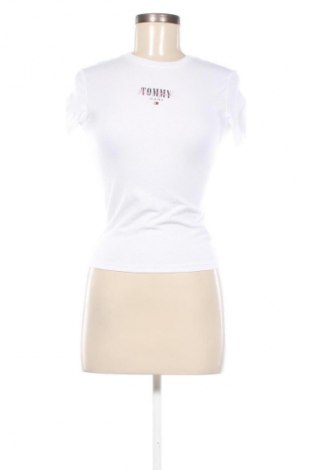 Tricou de femei Tommy Jeans, Mărime XXS, Culoare Alb, Preț 152,99 Lei