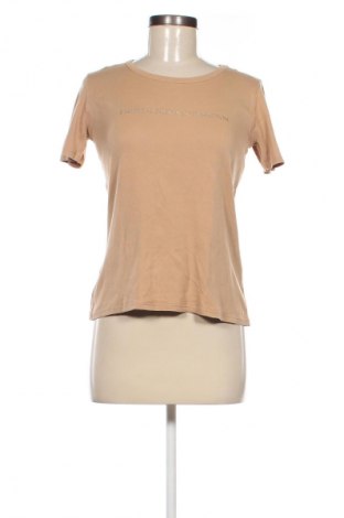 Damen T-Shirt United Colors Of Benetton, Größe M, Farbe Beige, Preis € 4,99