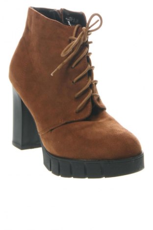 Damen Stiefeletten, Größe 38, Farbe Braun, Preis 11,29 €