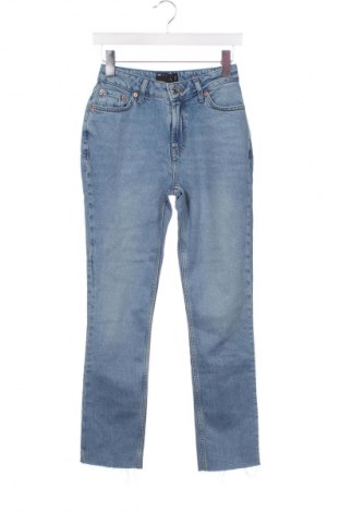 Damskie jeansy ASOS, Rozmiar XS, Kolor Niebieski, Cena 63,99 zł