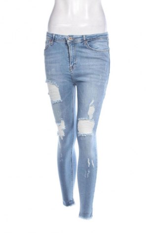 Blugi de femei Authentic Denim, Mărime S, Culoare Albastru, Preț 28,99 Lei