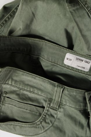 Damen Jeans Denim 1982, Größe L, Farbe Grün, Preis 9,29 €