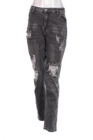 Dámske džínsy  Fashion Jeans, Veľkosť XXL, Farba Sivá, Cena  6,95 €