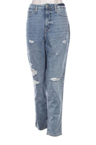 Damskie jeansy H&M, Rozmiar L, Kolor Niebieski, Cena 34,99 zł