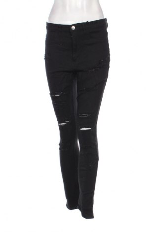 Damskie jeansy H&M Divided, Rozmiar M, Kolor Czarny, Cena 37,99 zł