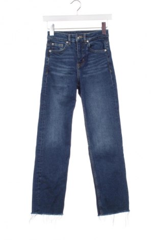 Damskie jeansy H&M Divided, Rozmiar XS, Kolor Niebieski, Cena 33,99 zł