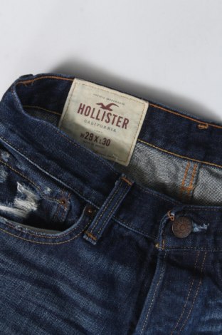 Дамски дънки Hollister, Размер M, Цвят Син, Цена 11,99 лв.