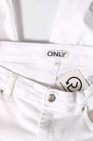 Damskie jeansy ONLY, Rozmiar L, Kolor Biały, Cena 82,99 zł