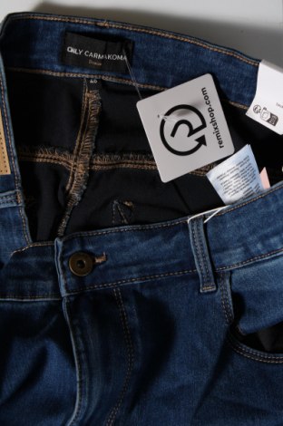 Damskie jeansy ONLY Carmakoma, Rozmiar XXL, Kolor Niebieski, Cena 69,99 zł