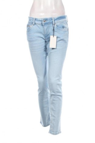 Blugi de femei Pepe Jeans, Mărime L, Culoare Albastru, Preț 232,99 Lei