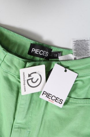 Blugi de femei Pieces, Mărime M, Culoare Verde, Preț 81,99 Lei