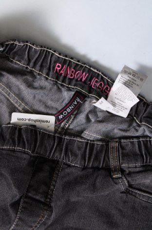 Damskie jeansy Rainbow, Rozmiar XL, Kolor Szary, Cena 32,99 zł