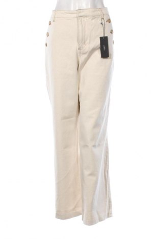 Damen Jeans Vero Moda, Größe XXL, Farbe Beige, Preis € 13,99