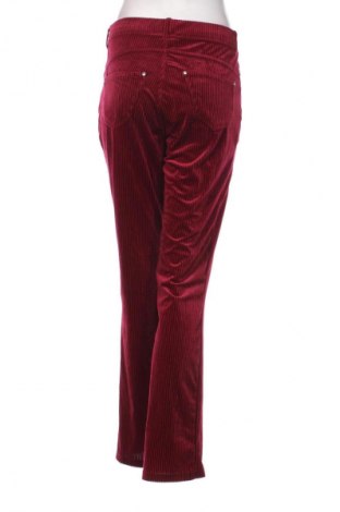 Pantaloni de velvet de femei, Mărime S, Culoare Roșu, Preț 30,99 Lei