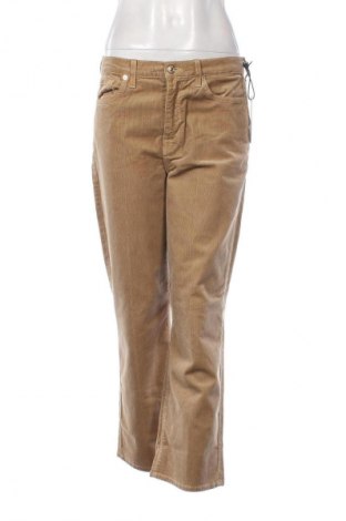 Pantaloni de velvet de femei 7 For All Mankind, Mărime M, Culoare Maro, Preț 384,99 Lei