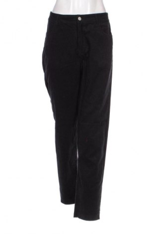 Pantaloni de velvet de femei Boohoo, Mărime L, Culoare Negru, Preț 29,99 Lei