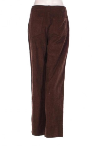 Pantaloni de velvet de femei Even&Odd, Mărime M, Culoare Maro, Preț 66,99 Lei