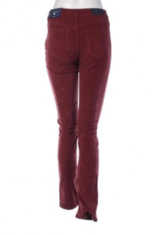 Pantaloni de velvet de femei Gant, Mărime XS, Culoare Roșu, Preț 671,49 Lei