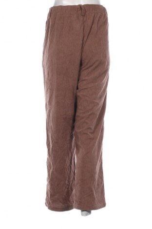 Pantaloni de velvet de femei Halara, Mărime L, Culoare Bej, Preț 31,99 Lei