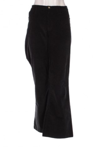 Pantaloni de velvet de femei John Baner, Mărime XXL, Culoare Negru, Preț 33,99 Lei