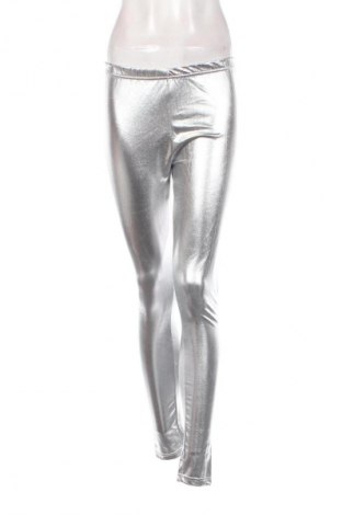 Damen Leggings, Größe S, Farbe Silber, Preis 6,99 €