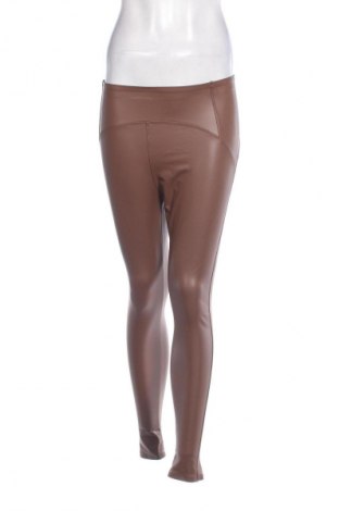 Damskie legginsy, Rozmiar L, Kolor Brązowy, Cena 28,99 zł